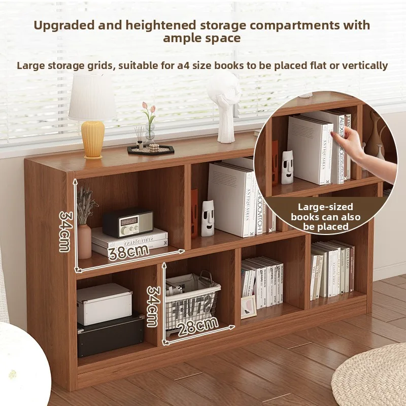 Bookcase Wood Shelf - Multi-functional Bookshelf Bookcase Floor Shelf Home