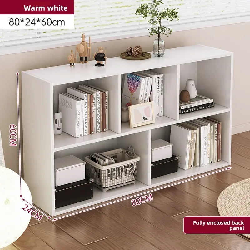 Bookcase Wood Shelf - Multi-functional Bookshelf Bookcase Floor Shelf Home