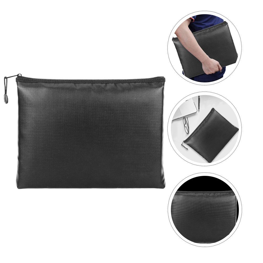 Home Office Travel Document - 1Pcs Fireproof and Waterproof Documents Bag
