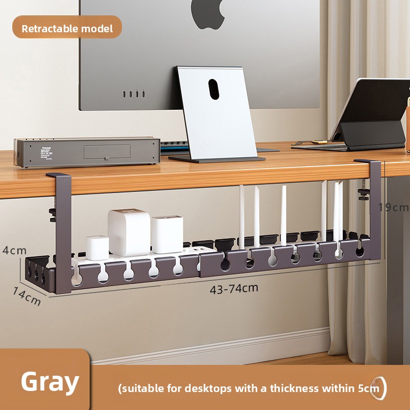 Retractable No Drill Clamp On  - Power Strip Desk review and price