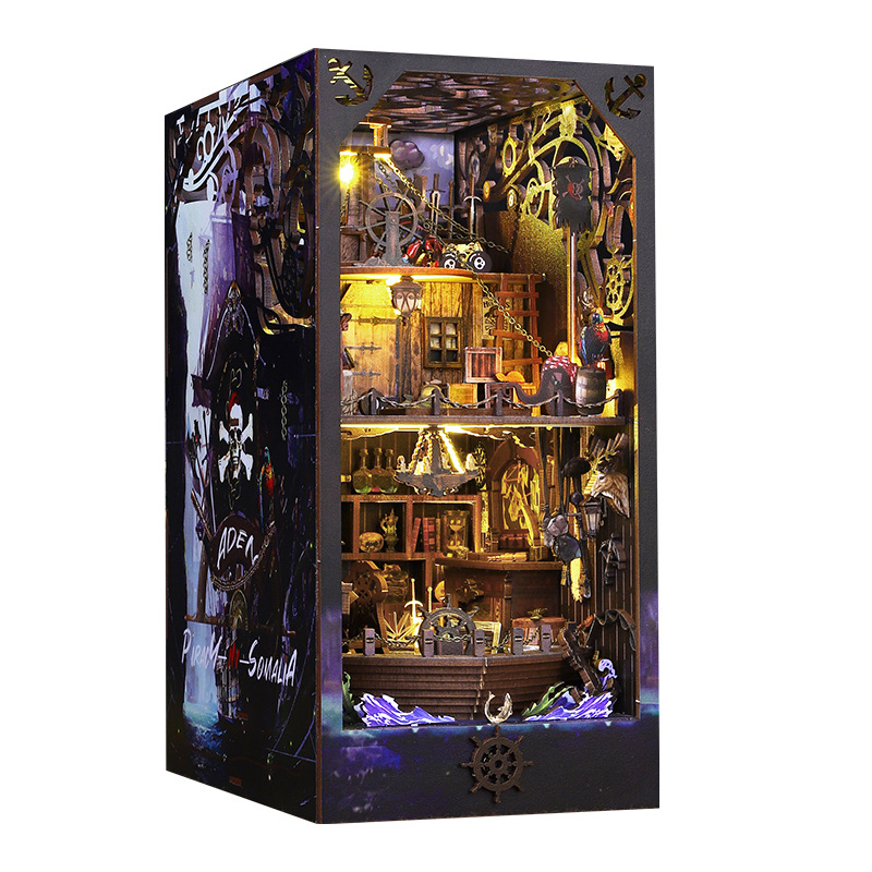 2014 DIY Book Nook Doll House  - Bookcase Wood Shelf review and price