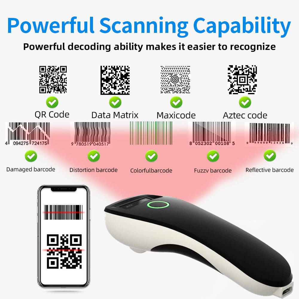 Mini Handheld Portable Barcode - Document Scanner Portable review and price