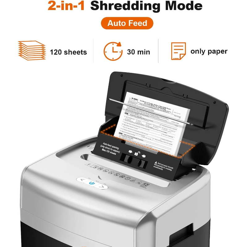 120-Sheet Autofeed Micro-Cut 3 - Paper Shredder Micro review and price