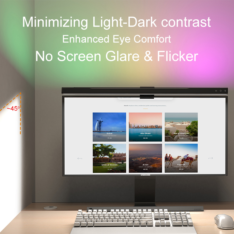 RGB Light 60/80cm Game Atmosph - Home Office Programmer review and price
