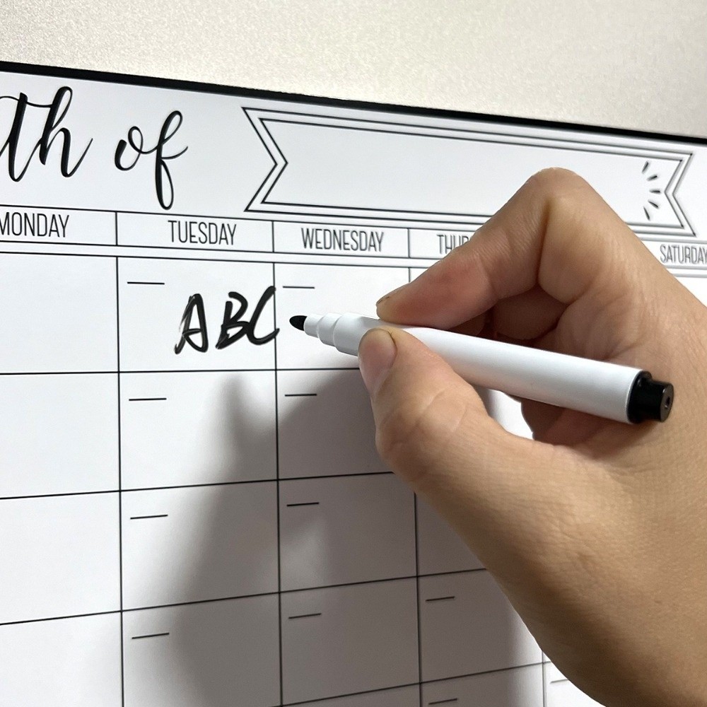 New Magnetic Dry Erase Calenda - Magnetic Calendar Board review and price