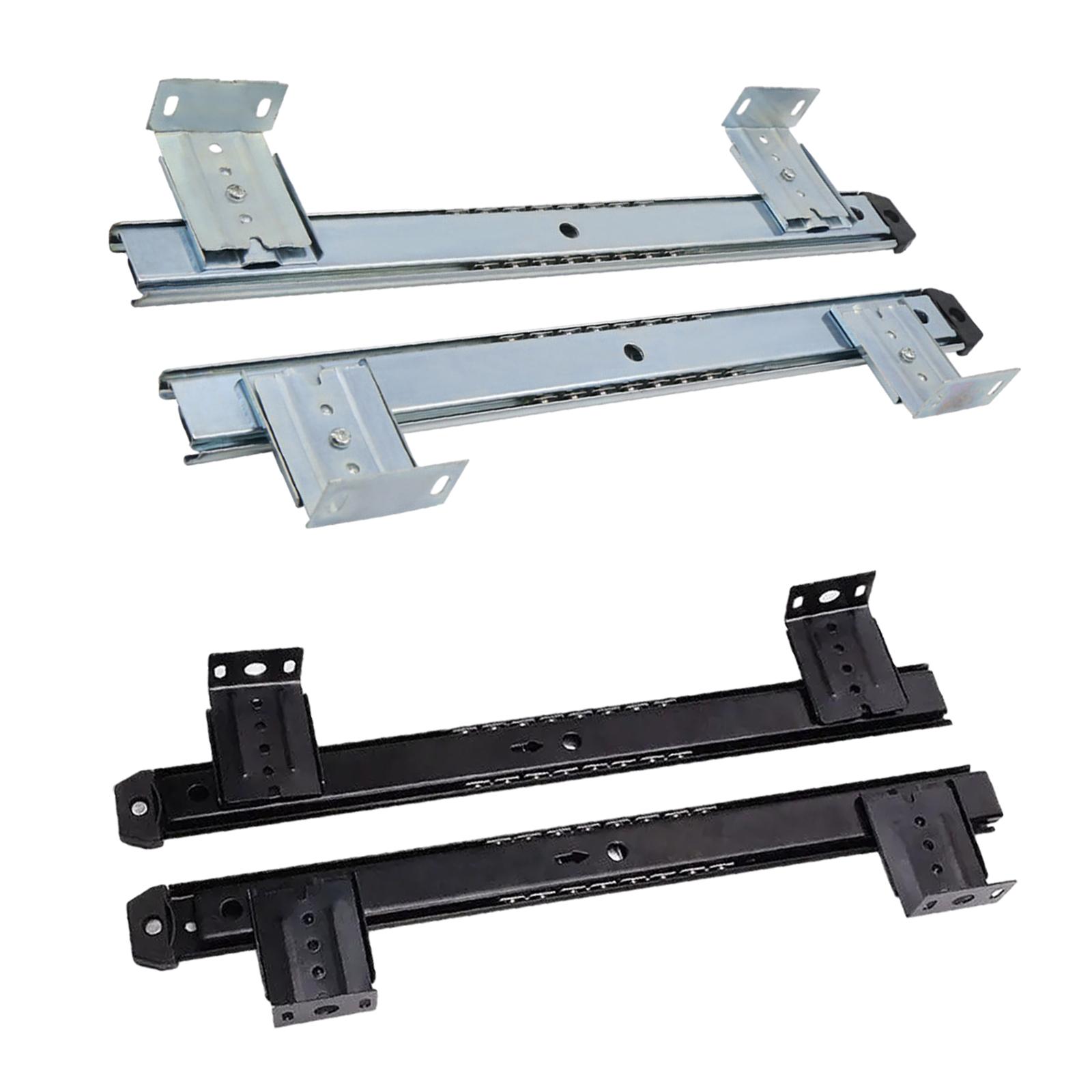-Drawer Tray Slide Rail, Tray  - Keyboard Tray Under Desk review and price