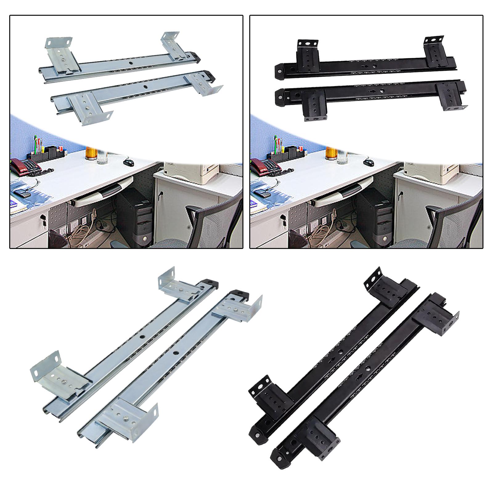 -Drawer Tray Slide Rail, Tray  - Keyboard Tray Under Desk review and price