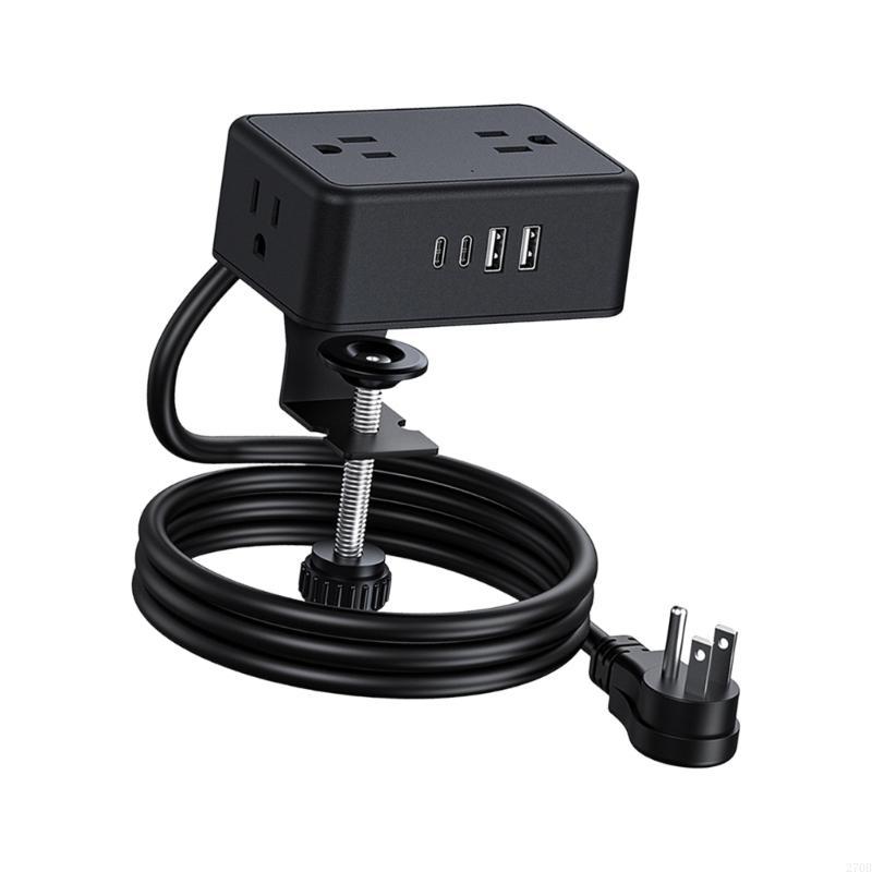 Twist Clamp Desk Power Strips  - Power Strip Desk review and price