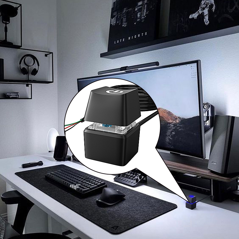 1.8m LED Push Button Computer  - Home Office Programmer review and price