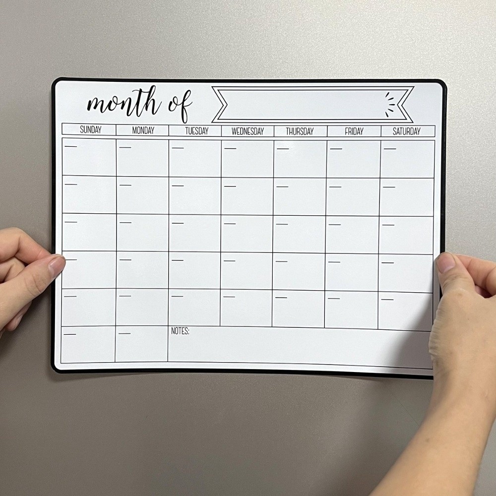 New Magnetic Dry Erase Calenda - Magnetic Calendar Board review and price