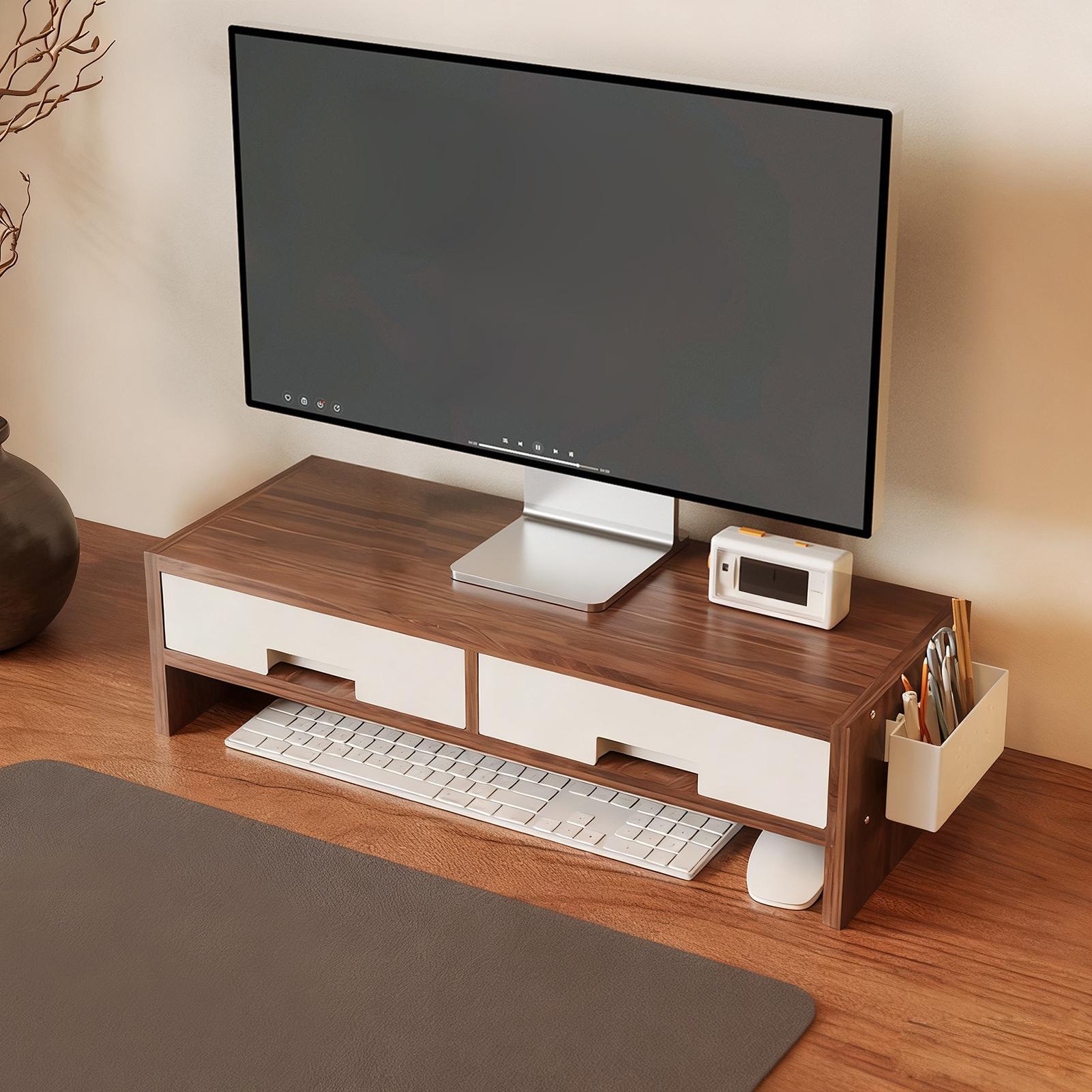 Desk Monitor Stand Riser Doubl - Home Office Programmer review and price