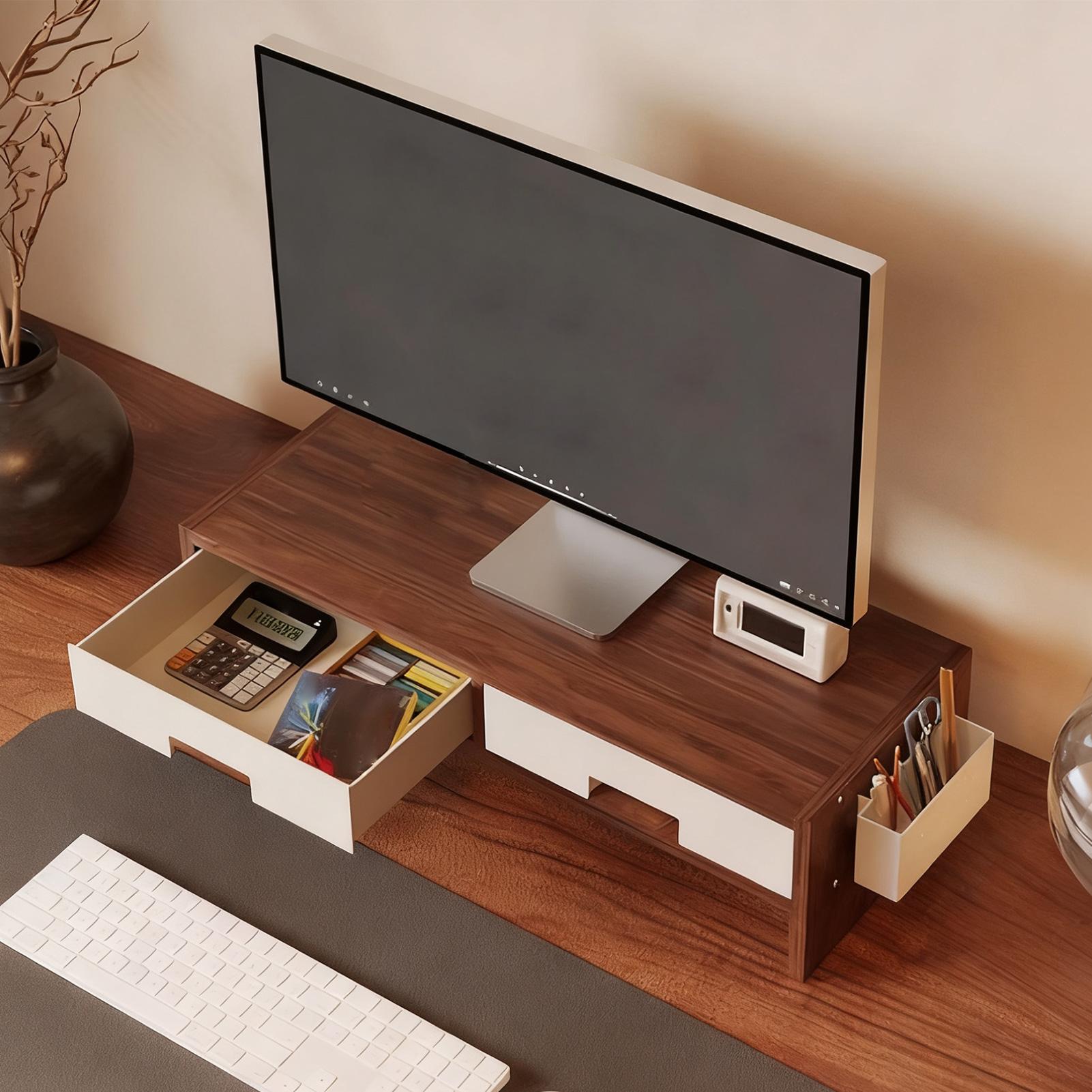 Desk Monitor Stand Riser Doubl - Home Office Programmer review and price