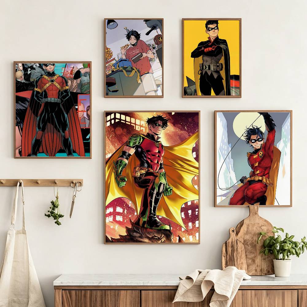 R-Robin Damian Wayne Tim drake - Home Office Tim review and price