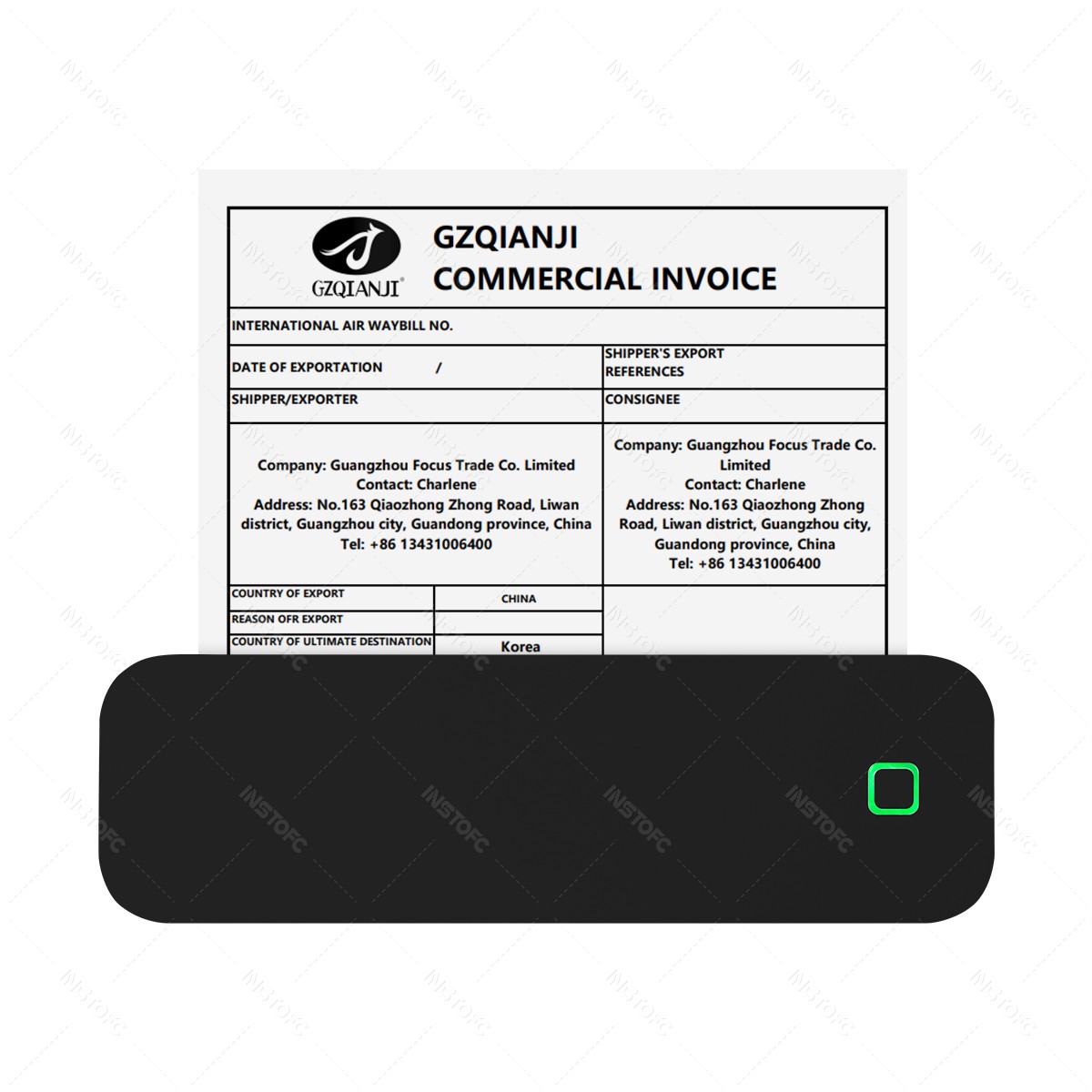 Portable A4 Thermal Printer In - Home Office Travel Document review and price