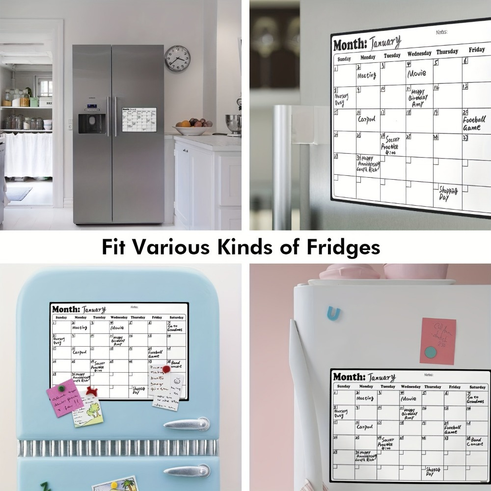 1Pc Magnetic Dry Erase Calenda - Magnetic Calendar Board review and price