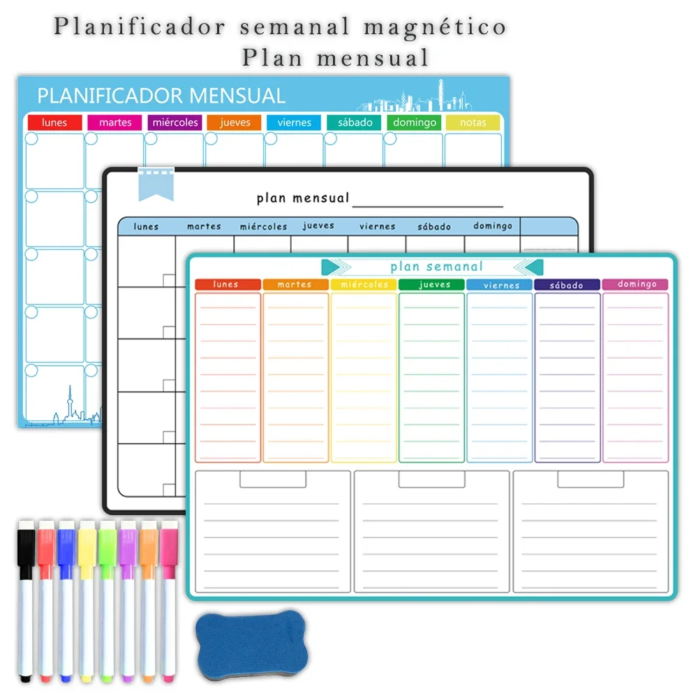 A3 Size Magnetic Weekly &month - Magnetic Calendar Board review and price