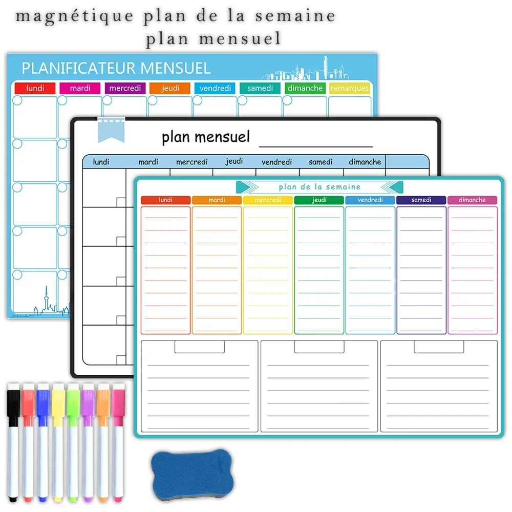 A3 Size Magnetic Weekly &month - Magnetic Calendar Board review and price