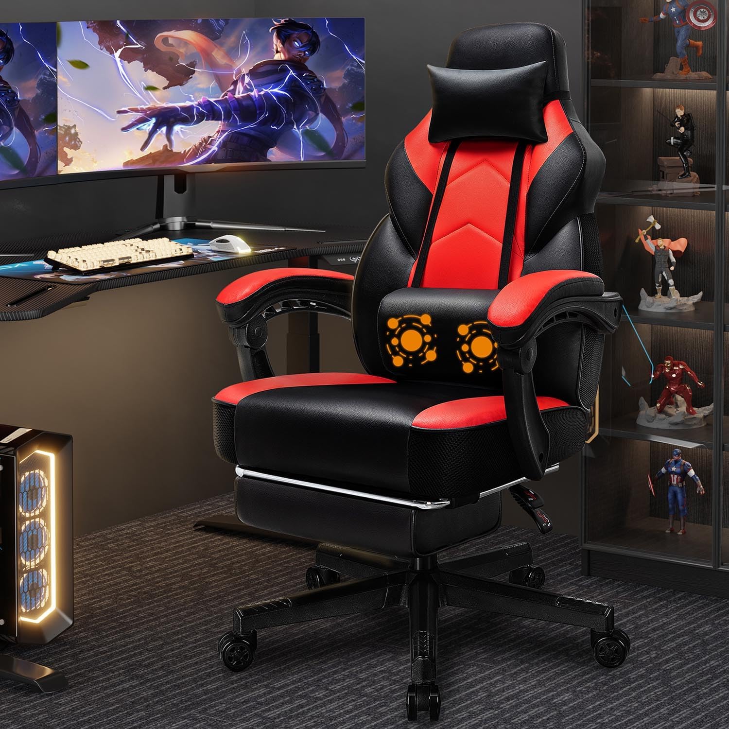 Gaming Chair with Footrest, Ma - Home Office Design review and price