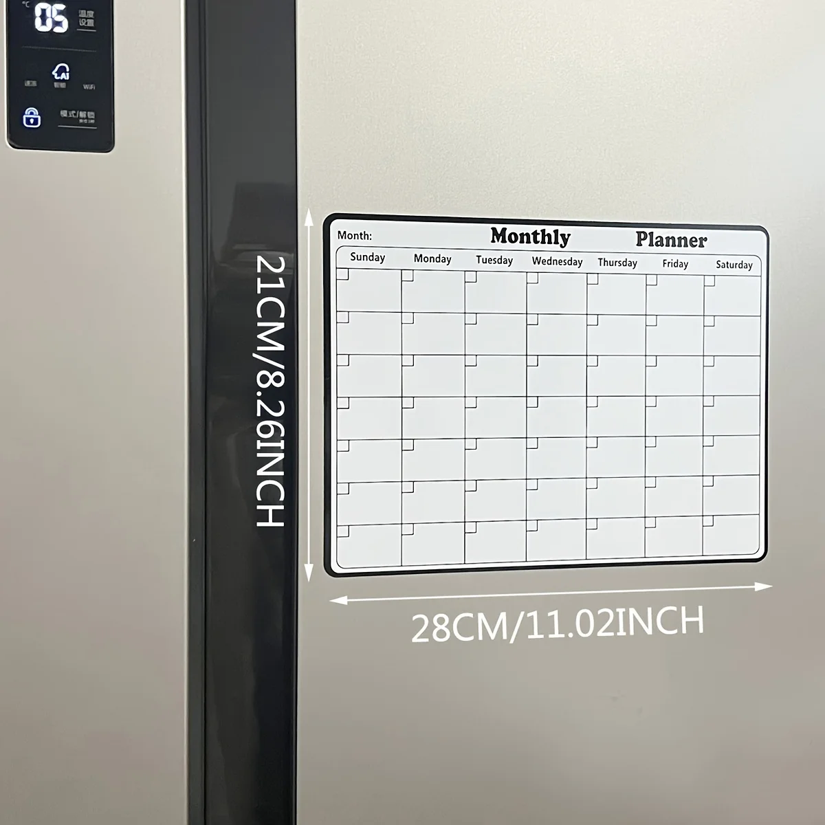 1pc Magnetic Refrigerator Eras - Magnetic Calendar Board review and price