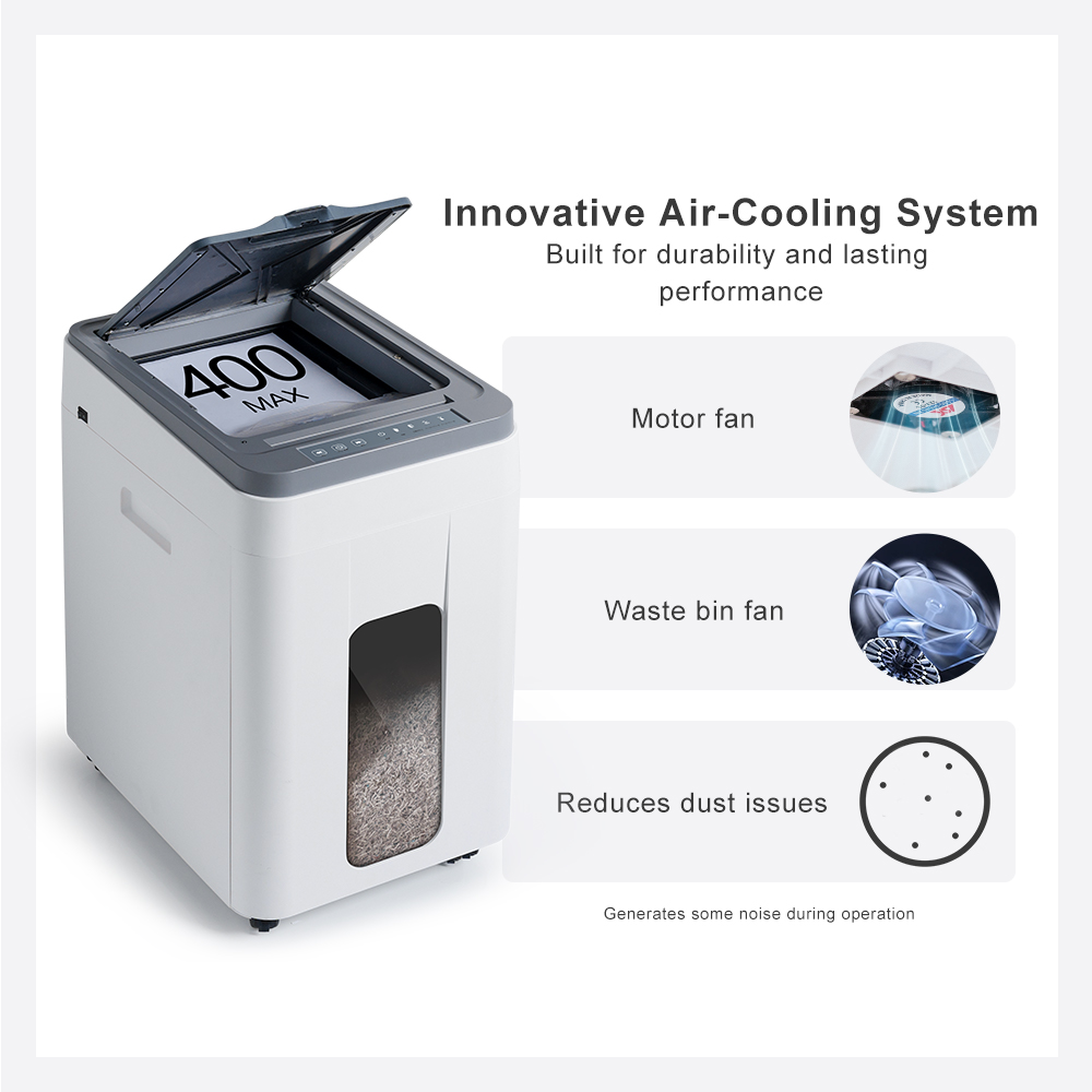 50L Auto Feed Paper Shredder:  - Paper Shredder Micro review and price