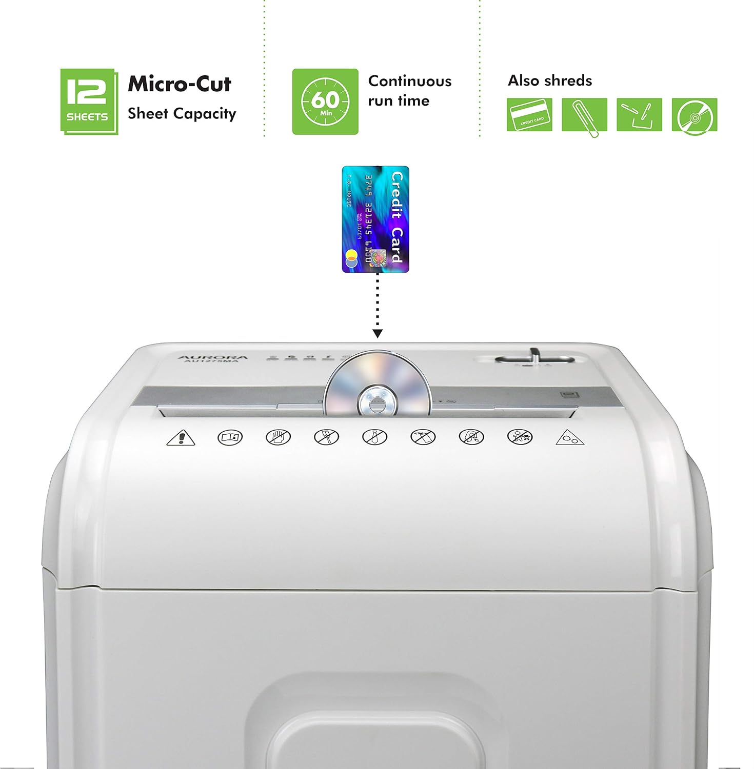 12 Sheet Micro Cut Paper CD Cr - Paper Shredder Micro review and price