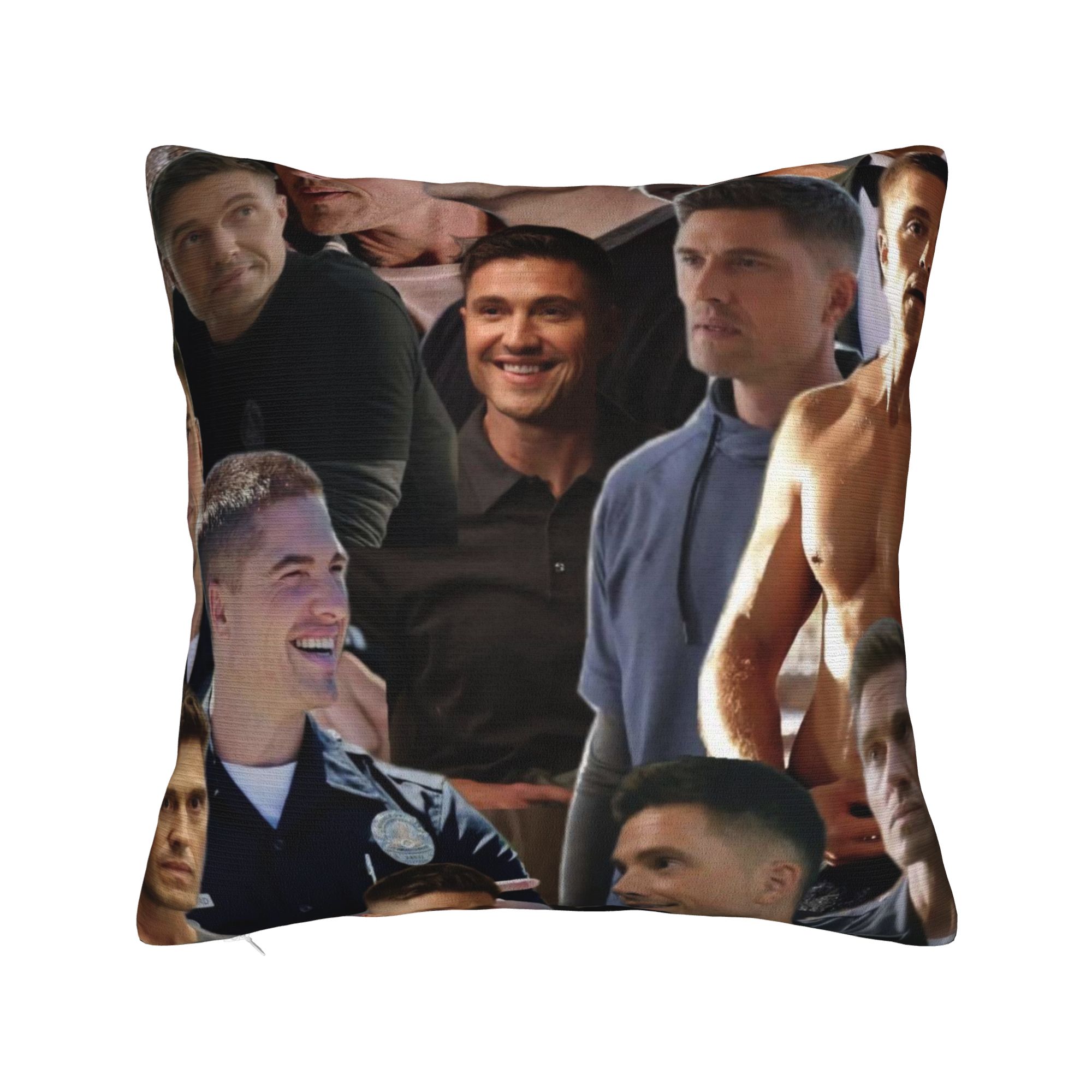 Tim Bradford Collage Pillow Ca - Home Office Tim review and price