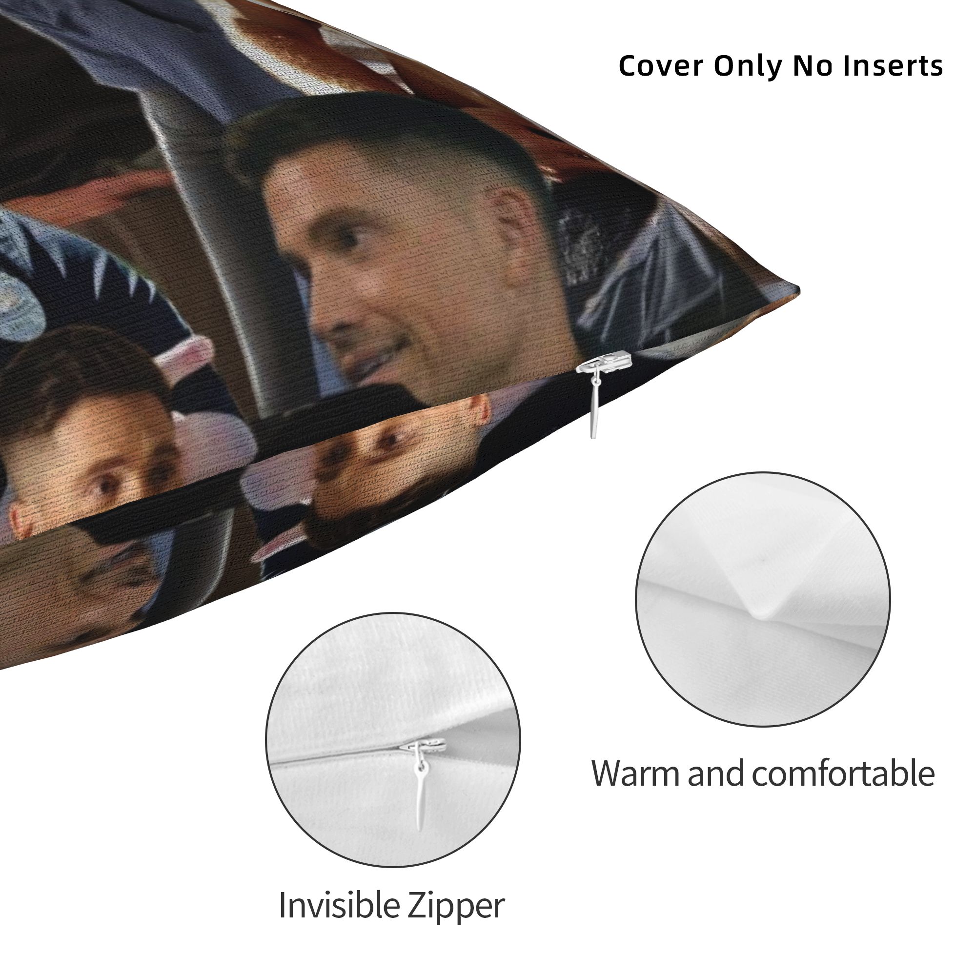 Tim Bradford Collage Pillow Ca - Home Office Tim review and price