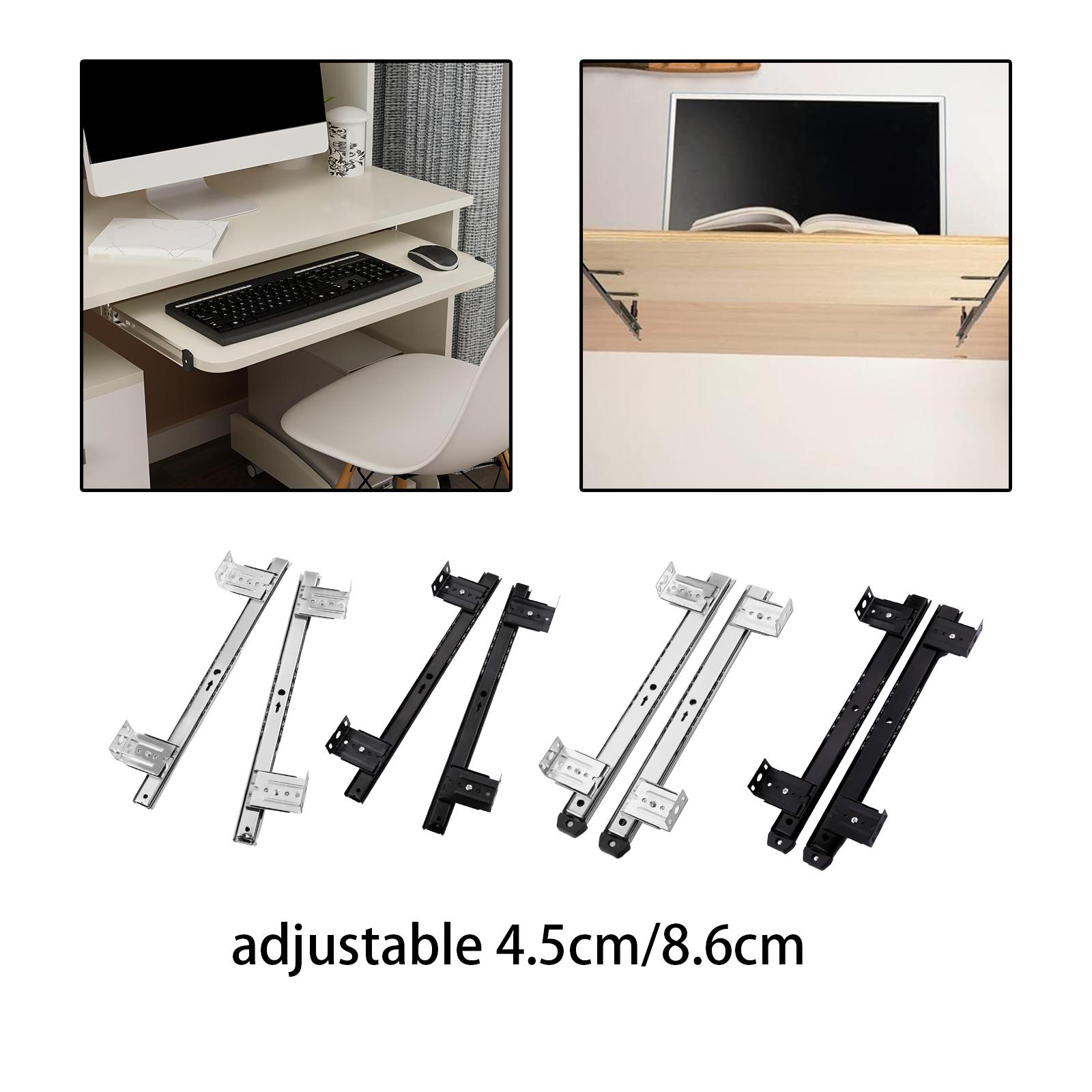 Keyboard Tray Slides Metal Cab - Keyboard Tray Under Desk review and price