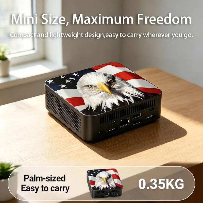 New 2026 USA Canada Flag Mini  - Home Office Pc review and price
