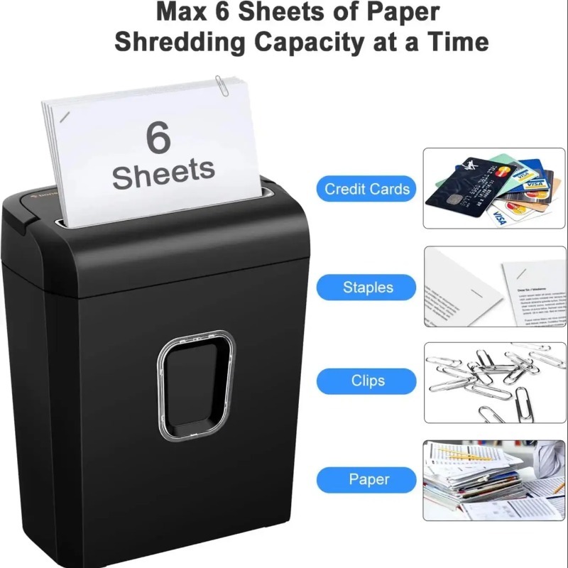 Bonsaii 6-Sheet Micro-Cut Pape - Paper Shredder Micro review and price