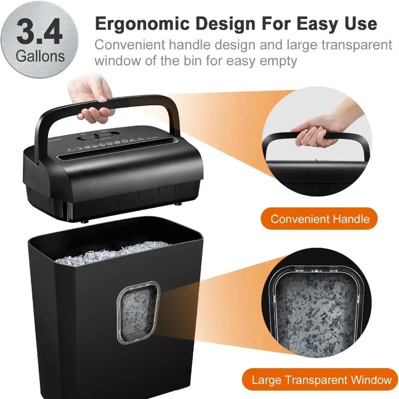 Bonsaii 6-Sheet Micro-Cut Pape - Paper Shredder Micro review and price