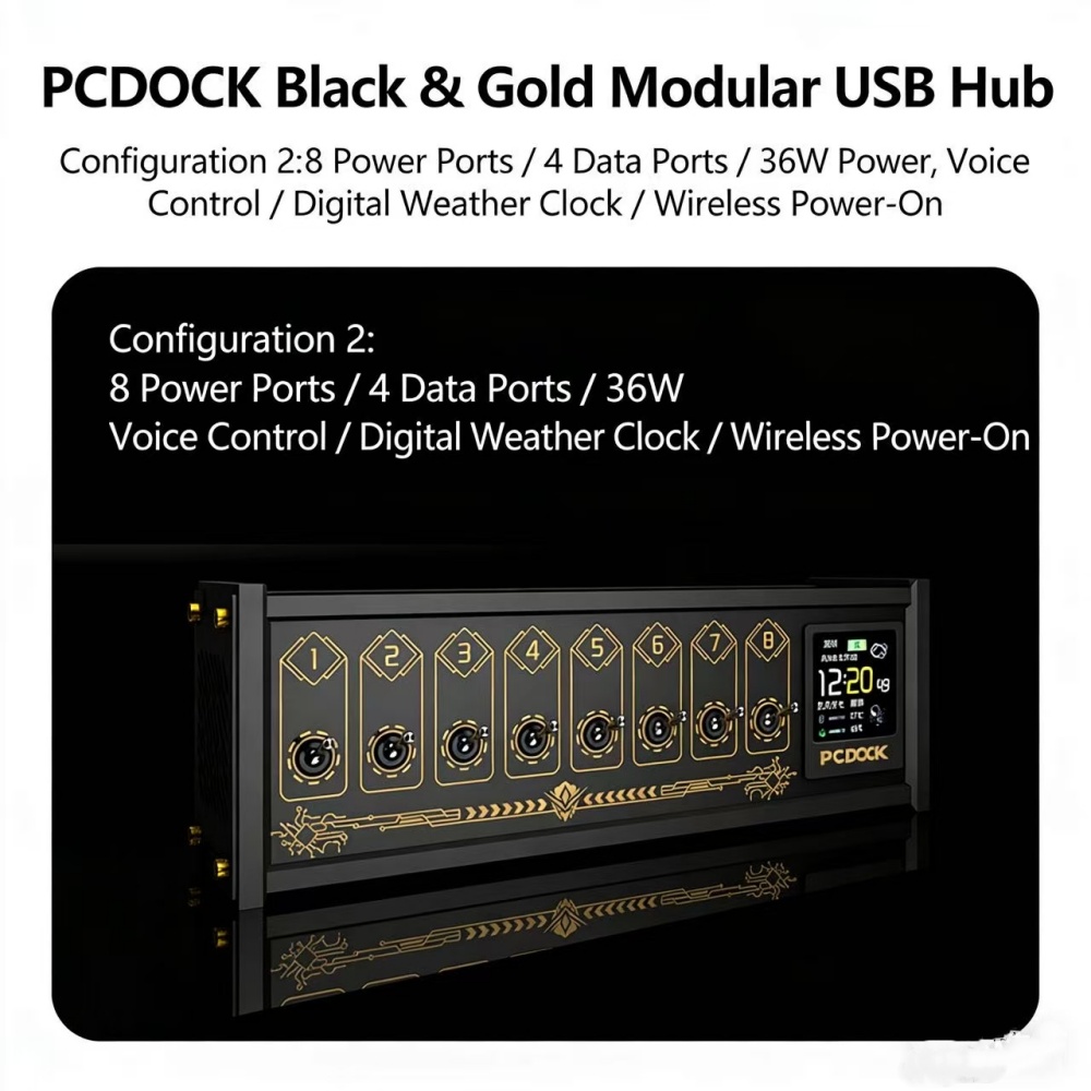 PCDOCK Block USB Desktop Power - Power Strip Desk review and price