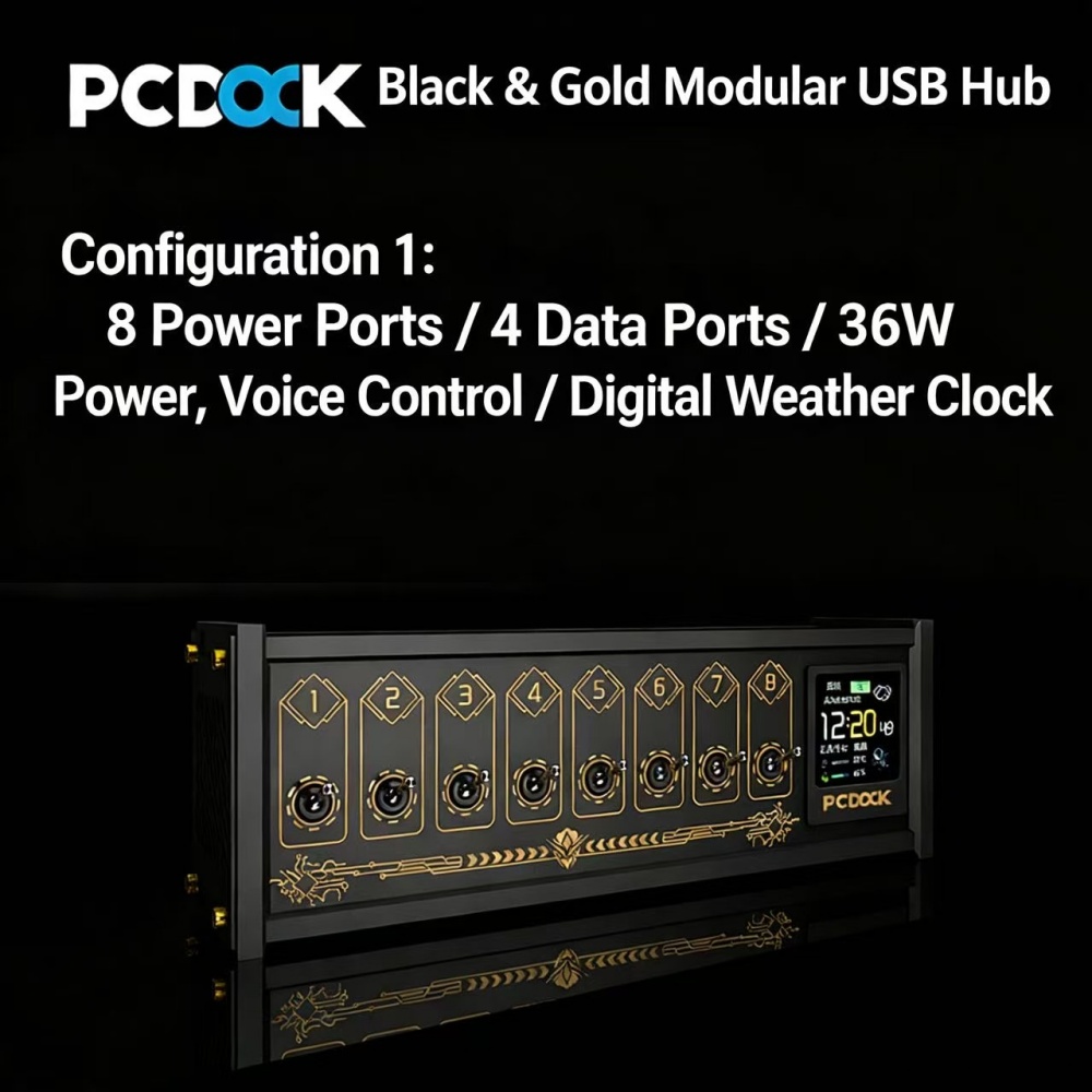 PCDOCK Block USB Desktop Power - Power Strip Desk review and price