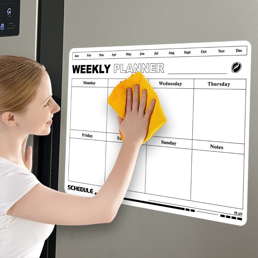 Erasable Week Plan Schedule Ca - Magnetic Calendar Board review and price