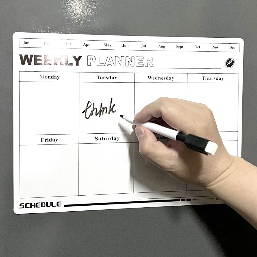 Erasable Week Plan Schedule Ca - Magnetic Calendar Board review and price
