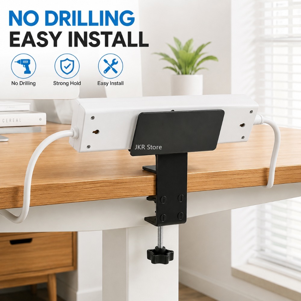 Under Desk Cable Organizer Tra - Power Strip Desk review and price