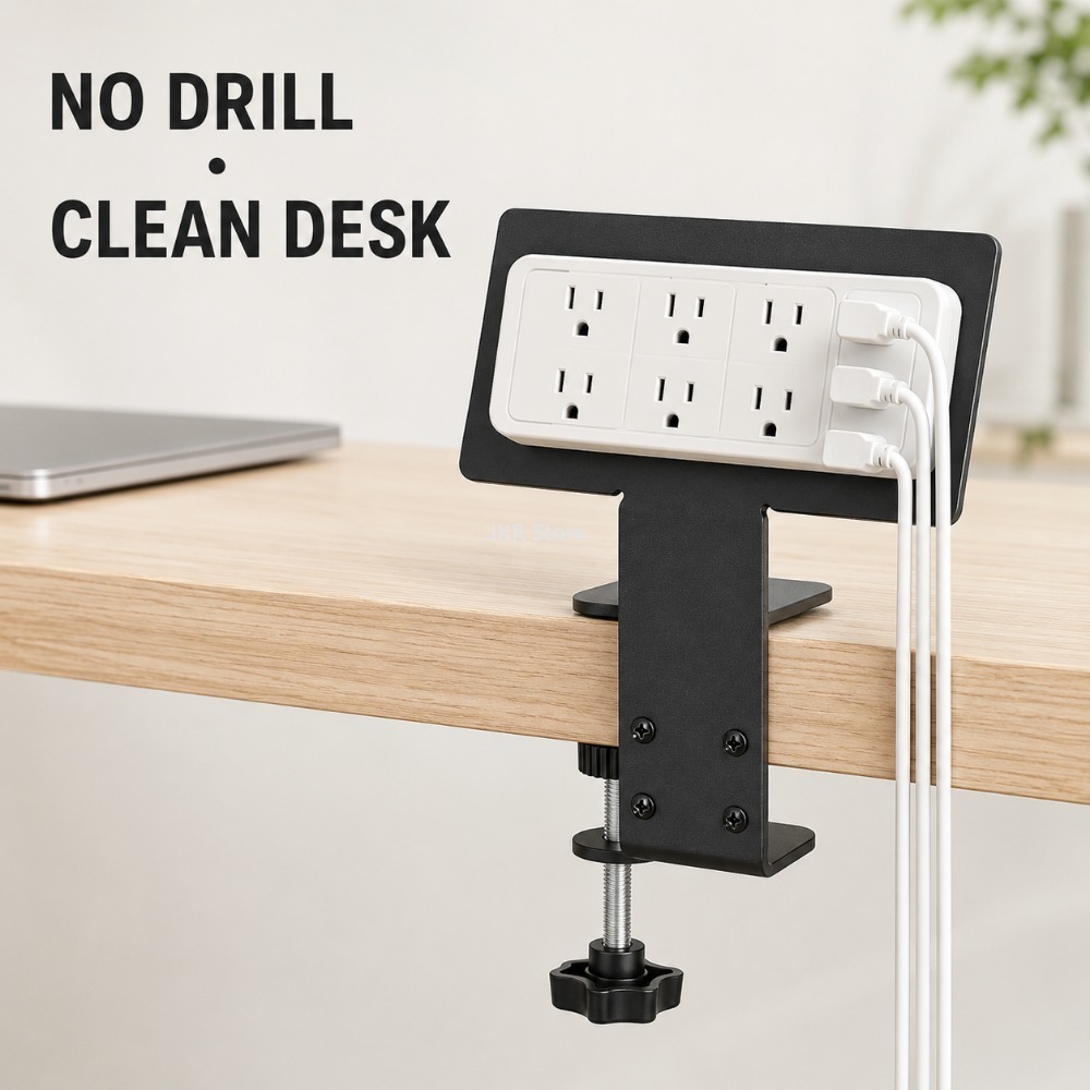 Under Desk Cable Organizer Tra - Power Strip Desk review and price