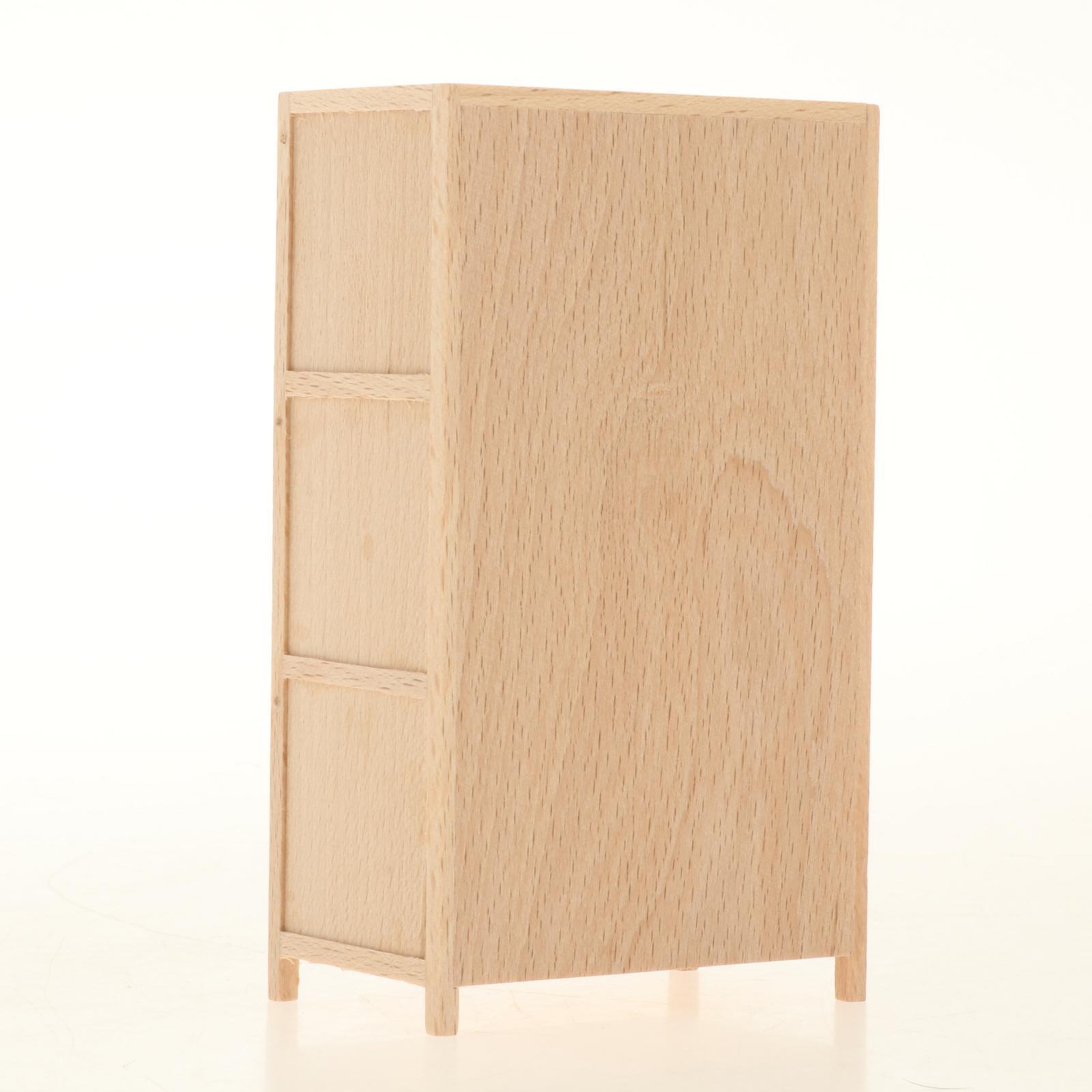1:12 Dollhouse Wooden Bookcase - Bookcase Wood Shelf review and price
