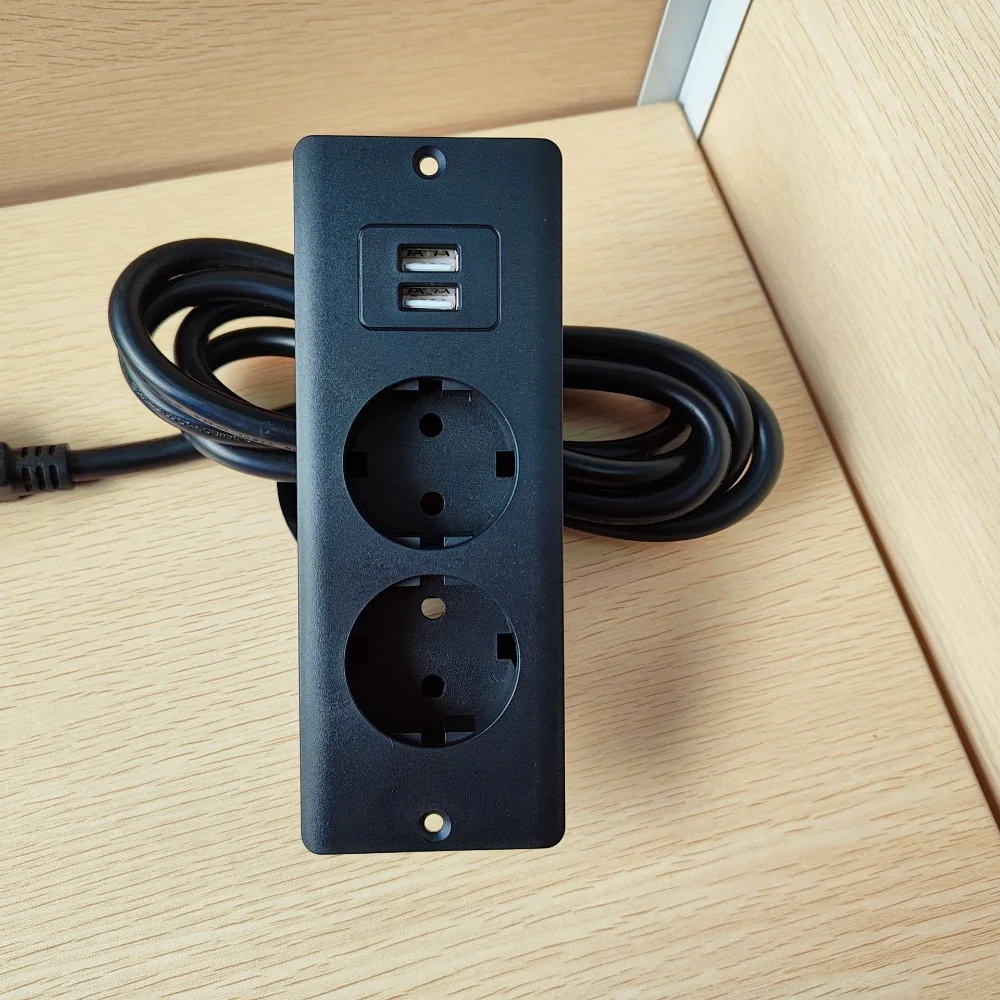 EU KR Table Recessed Sockets 2 - Power Strip Desk review and price