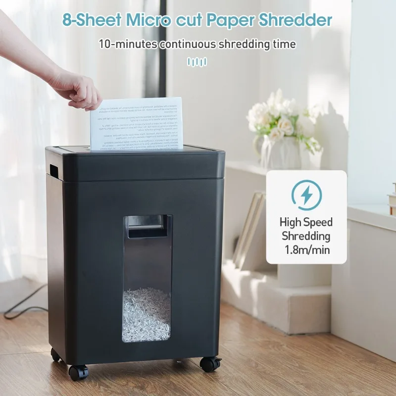P-5 Manual Paper Shredder 8 Sh - Paper Shredder Micro review and price
