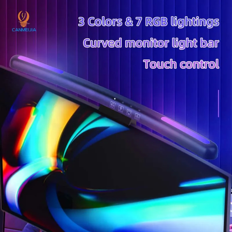 Curved LED Monitor Light Bar U - Home Office Pc review and price